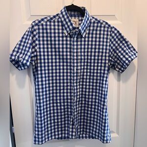 Brutus Trimfit gingham button up